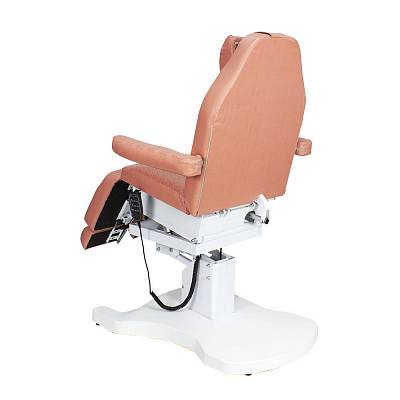 Педикюрное кресло ОНИКС-03, 3 мотора, Белый: вид 3
