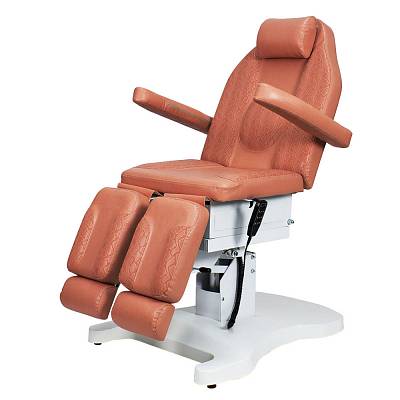 Педикюрное кресло ОНИКС-03, 3 мотора, Белый: вид 1