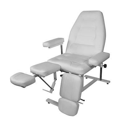 Педикюрное кресло МАРЬЯ, гидравлика, белый: вид 7