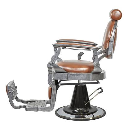 Кресло мужское барбер Ричард каркас крашенный металл (шагрень): вид 8